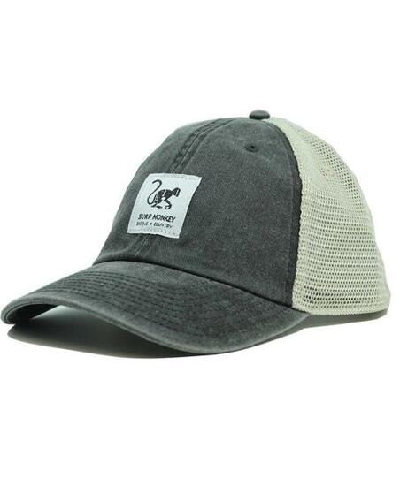 Cappellino Trucker - Rete di Tela - Cotone / Adulto / Taglia Unica (Senape)