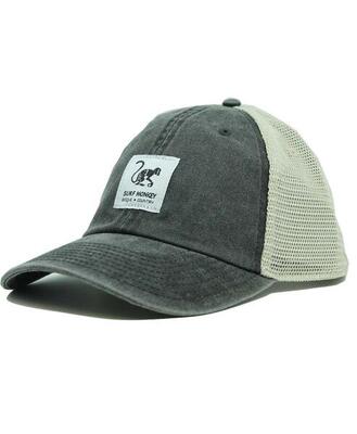 Trucker-Cap - 5 Panels / Erwachsene / Einheitsgröße (Braun/Schwarz)