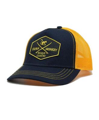 Trucker-Cap - 5 Panels / Erwachsene / Einheitsgröße (Rot/Weiß)