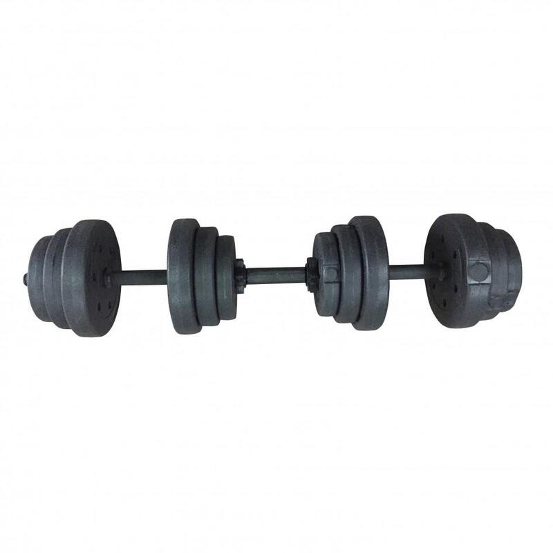 Set gantere reglabile & bara 42 kg
