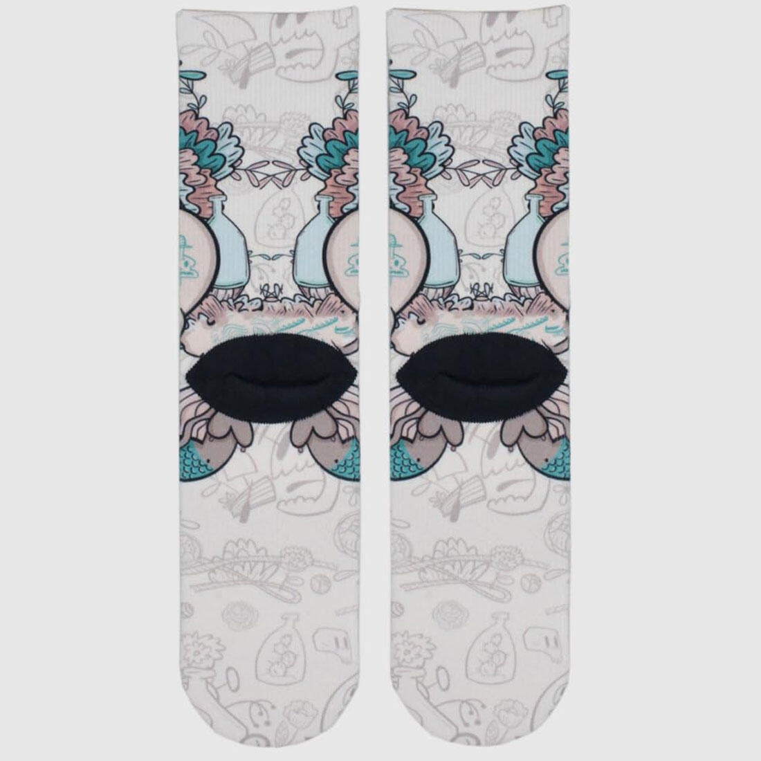 Chaussettes / Homme-Femme / Mi-mollet (Marin) 2/6