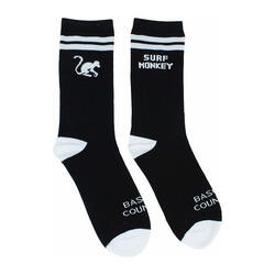 Chaussettes - Mi-hautes / Adulte / Taille 37-41 (Noir)
