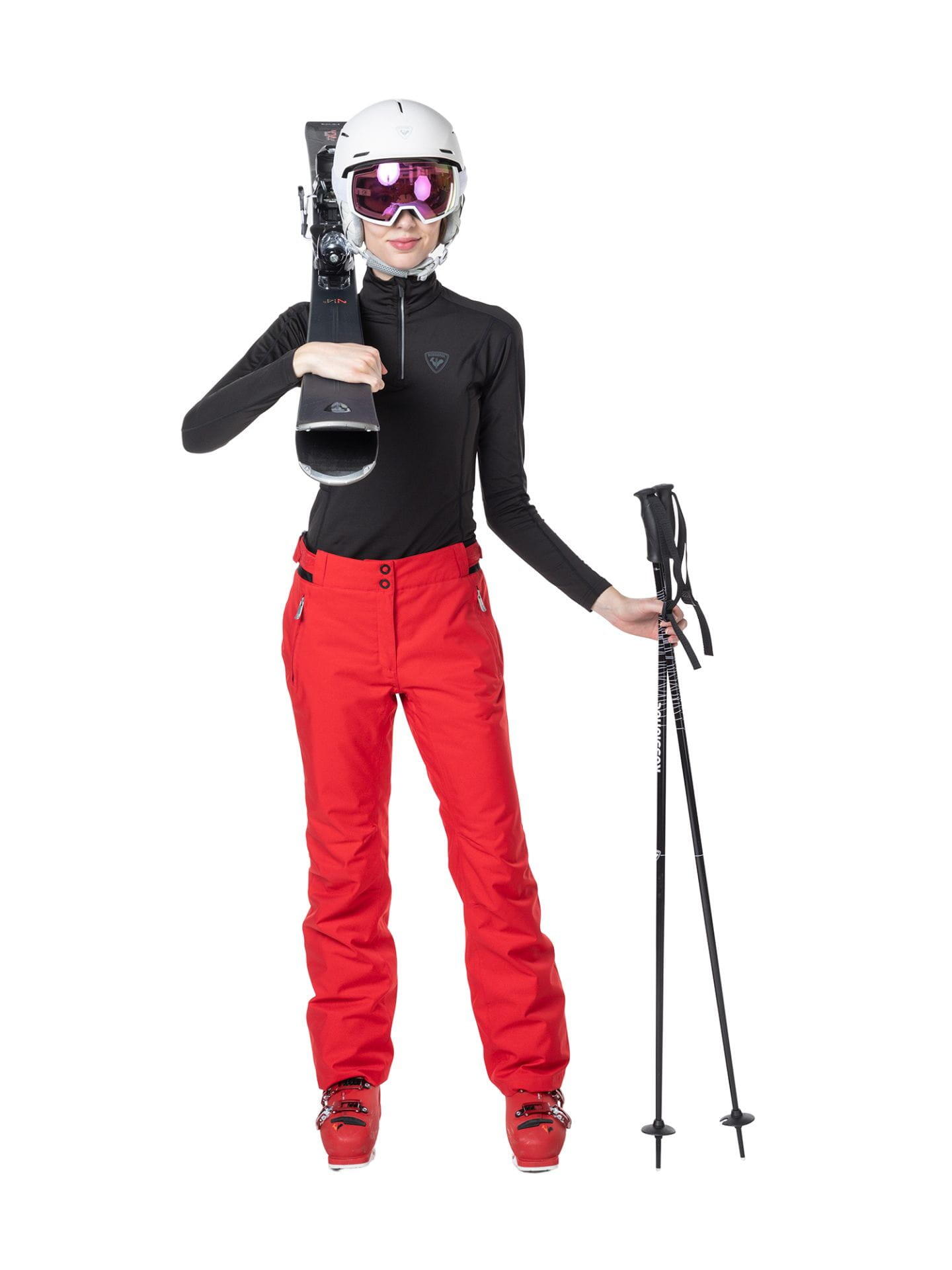 Sous-pull classique 1/2 zip femme Rossignol 2/5