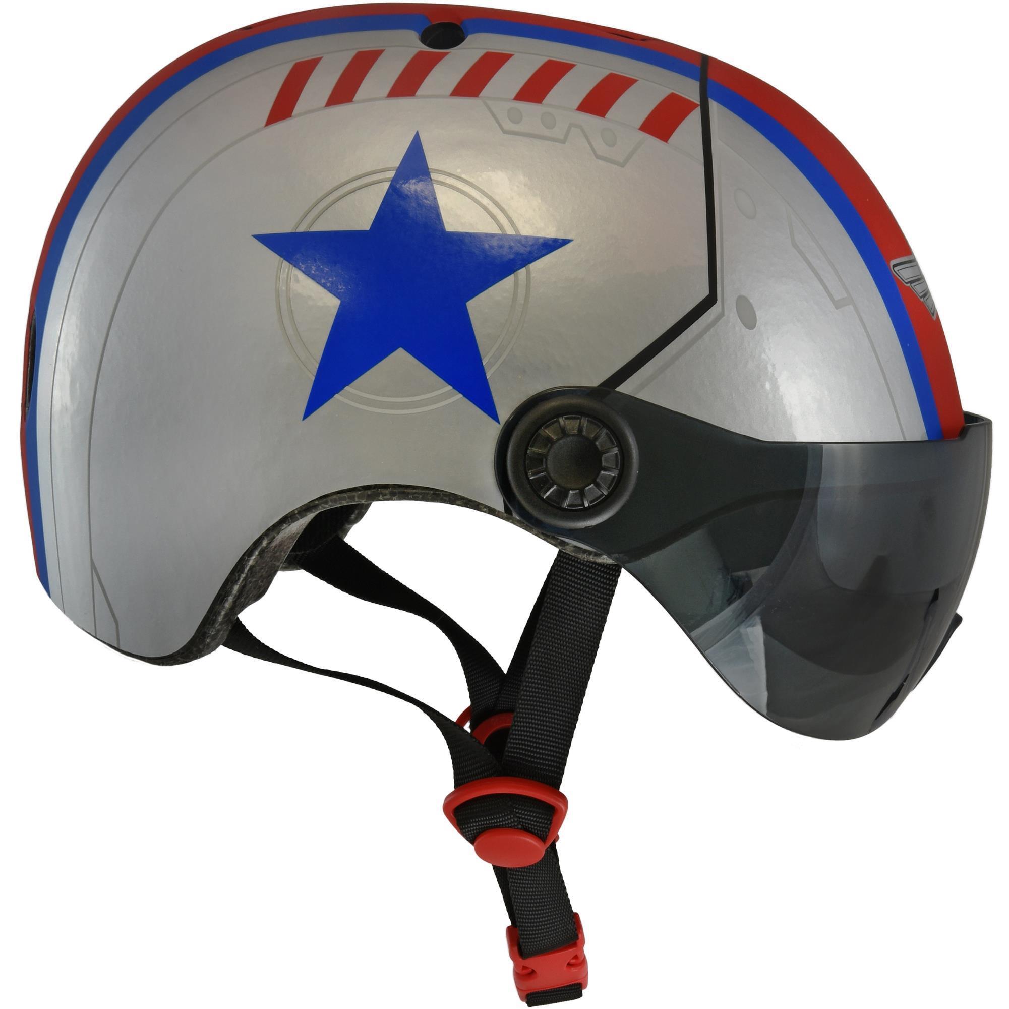 Casco bicicleta niño infantil Aviador Gris c-preme 5/5