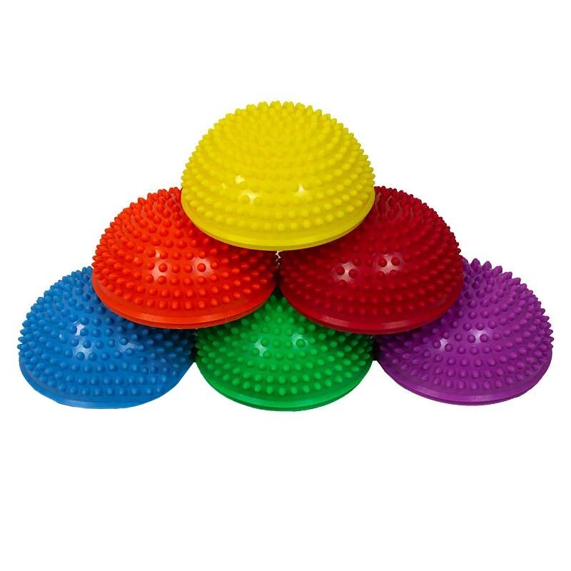 Zestaw półkul z kolcami do balansowania i masażu