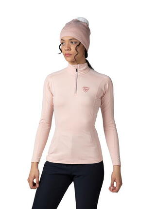 Sous-pull classique 1/2 zip femme Rossignol