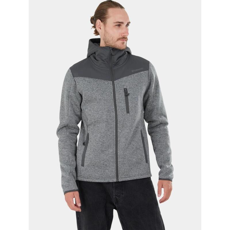 Ashford Insulated Fleece Jacket férfi polár pulóver - szürke