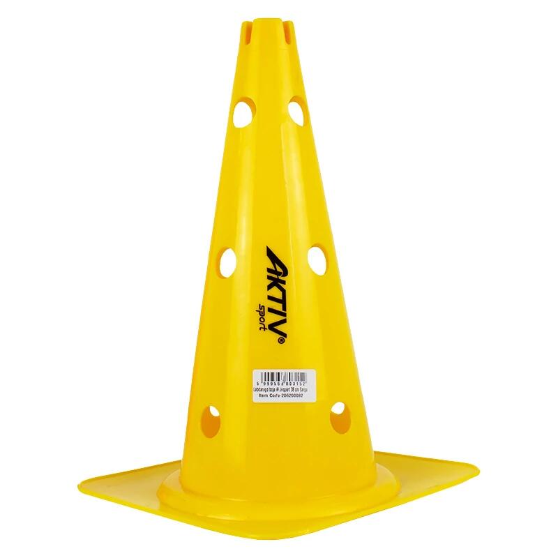 Conetto da calcio Aktivsport 38 cm, giallo 2/2