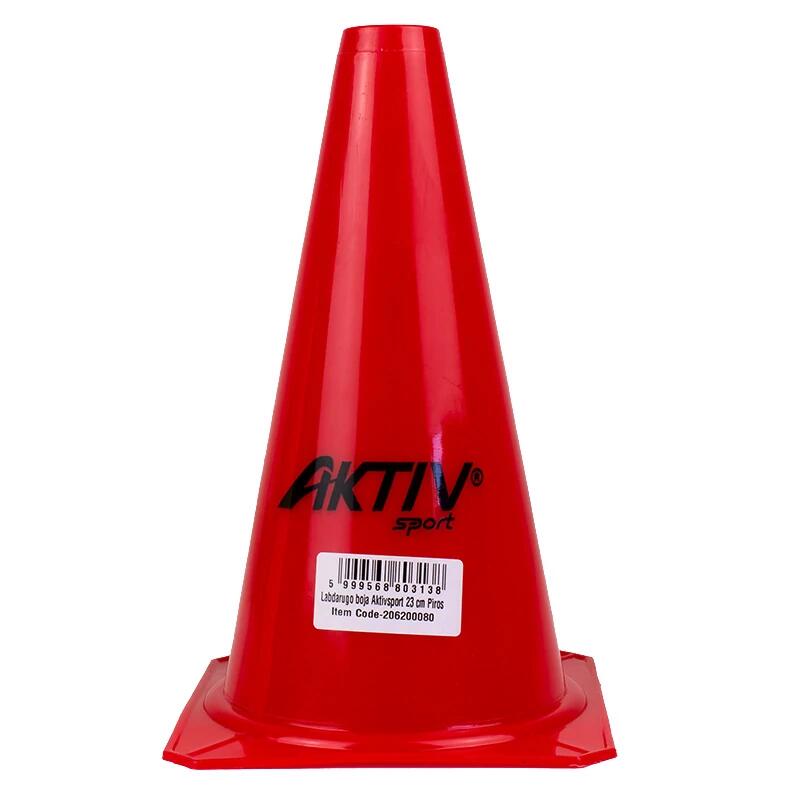Pachołek piłkarski Aktivsport 23 cm, czerwony 2/2