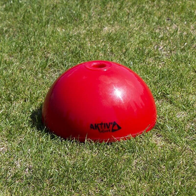 Base per asta operativa Aktivsport, rossa 3/5