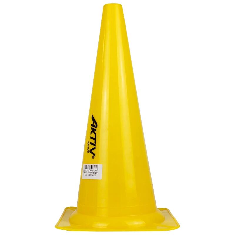 Conetto da calcio pieno Aktivsport 38 cm giallo 2/2