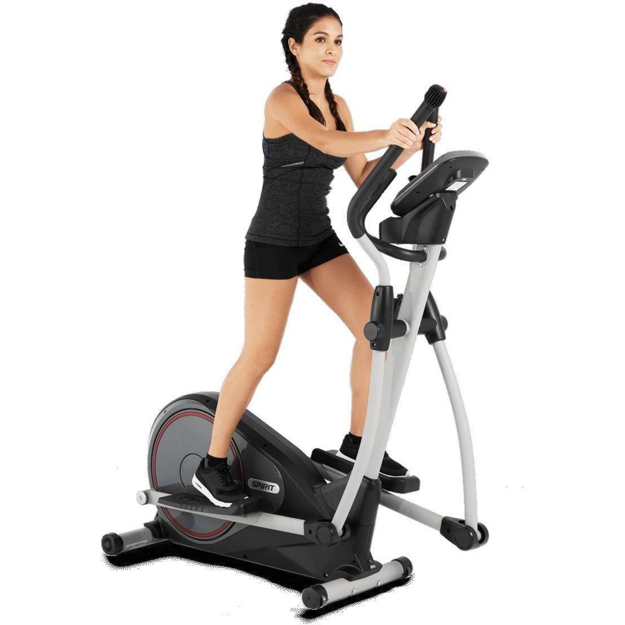 Elliptische hometrainer en fitnessfiets - Model DRE40 - LCD scherm