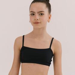 Top de Gymnastique Basic Noir Enfant