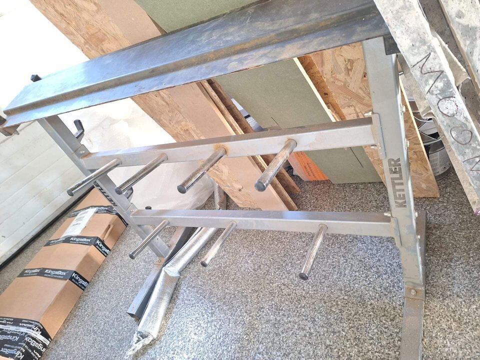Entre Particuliers - RACK KETTLER HALTER POIDS ET BARRE 2/2