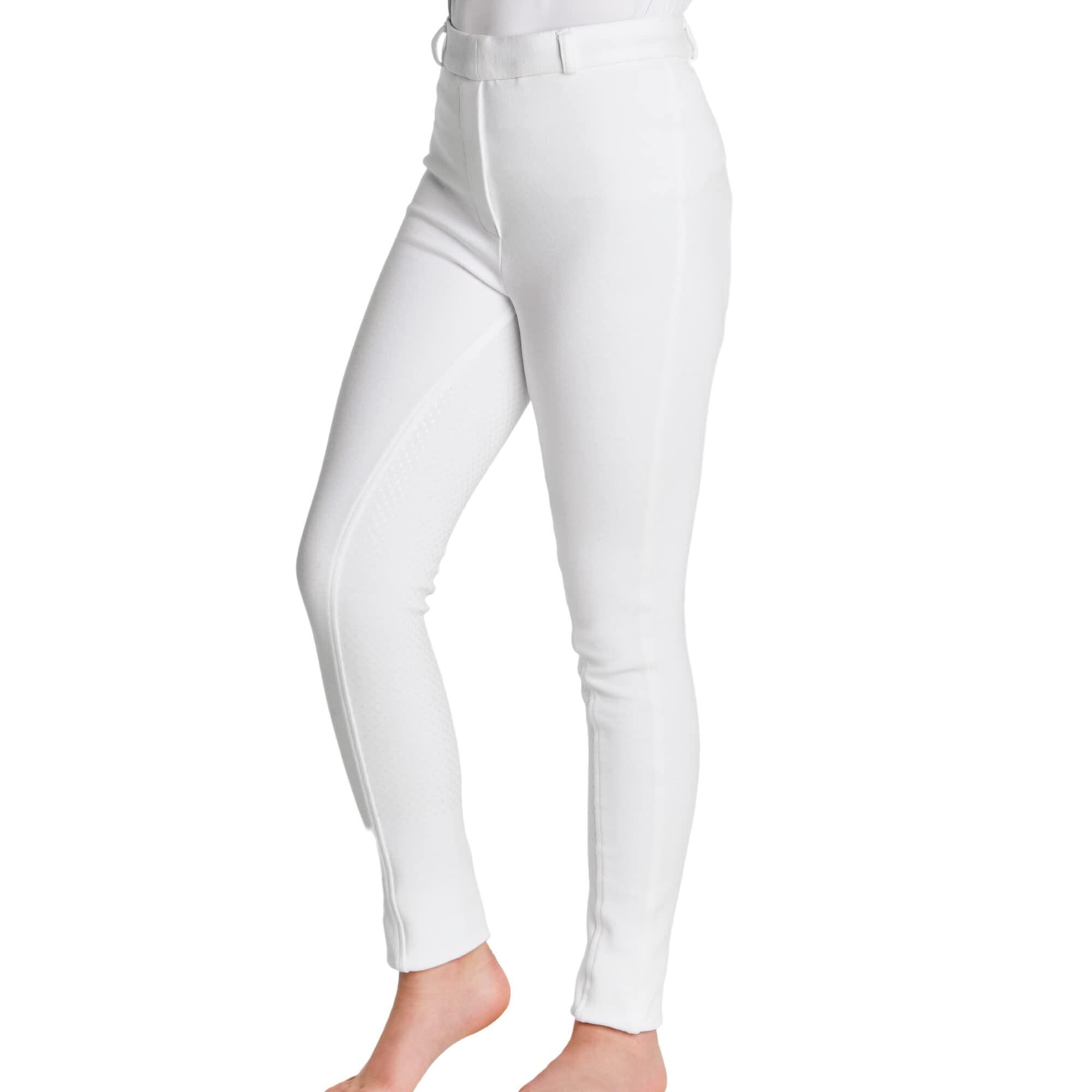 Kids’ comfortable grip seat horse riding jodhpurs HARRY HALL Decathlon