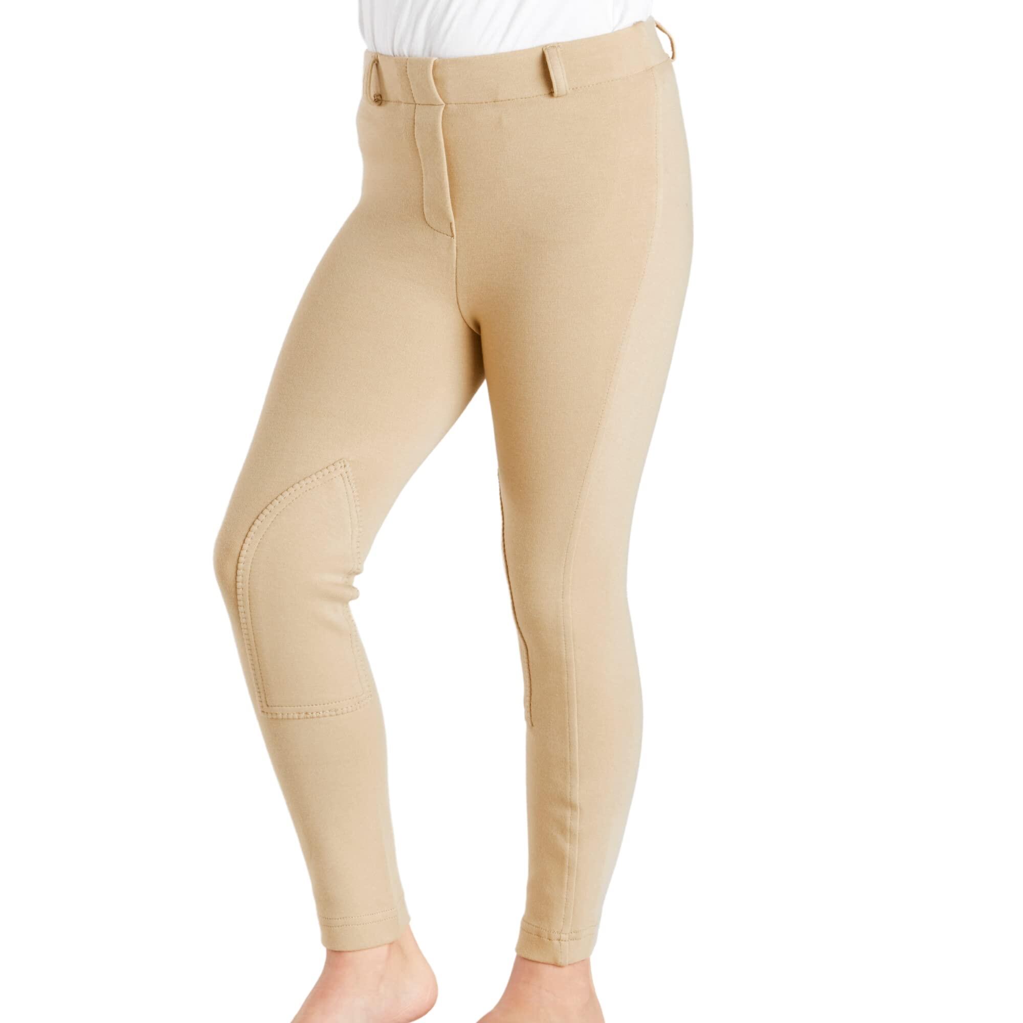 Kids comfortable horse riding jodhpurs HARRY HALL Decathlon