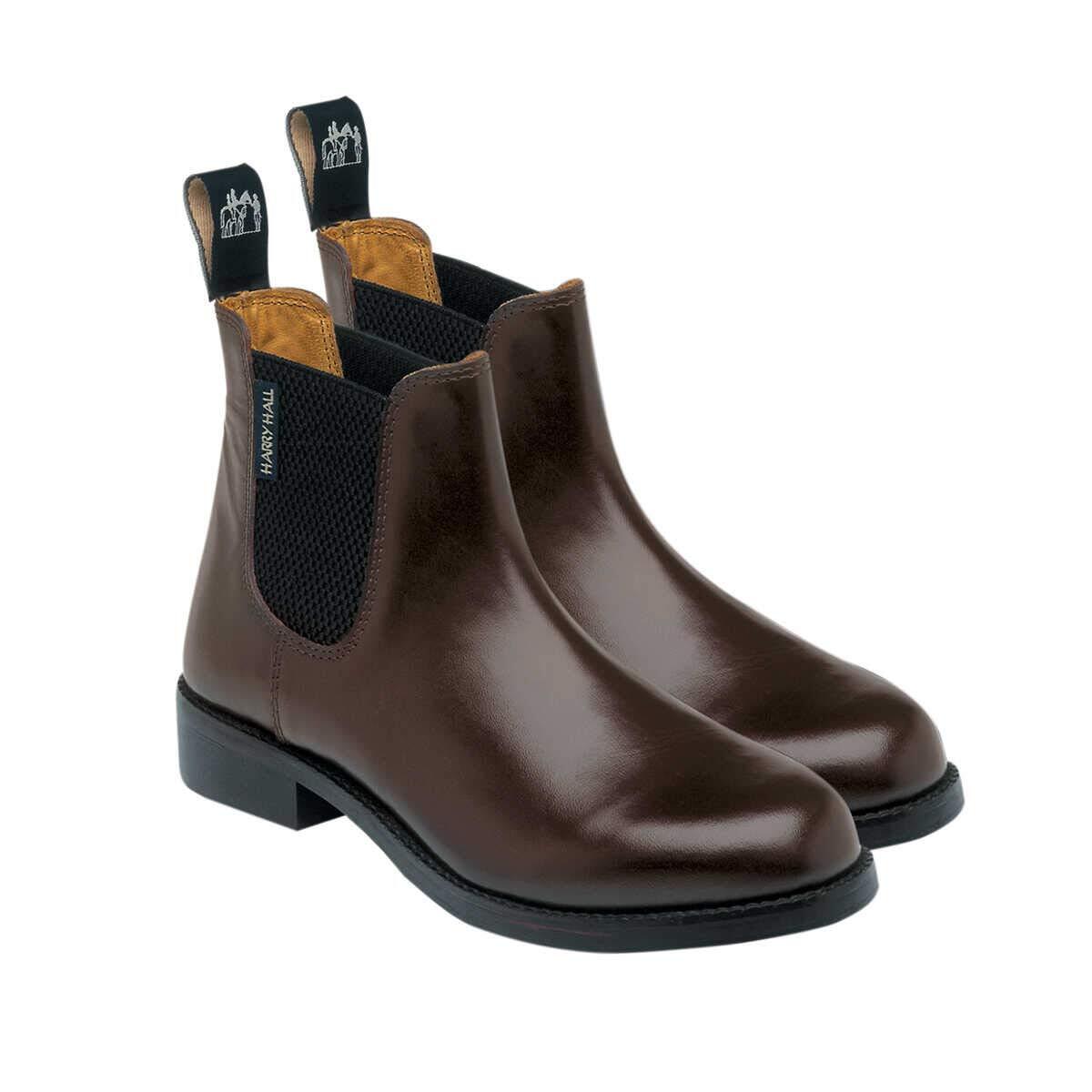 HARRY HALL Kids Leather Jodhpur Boots