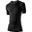 Camiseta Corta Térmica Deportiva Transtex Warm Hombre Negro