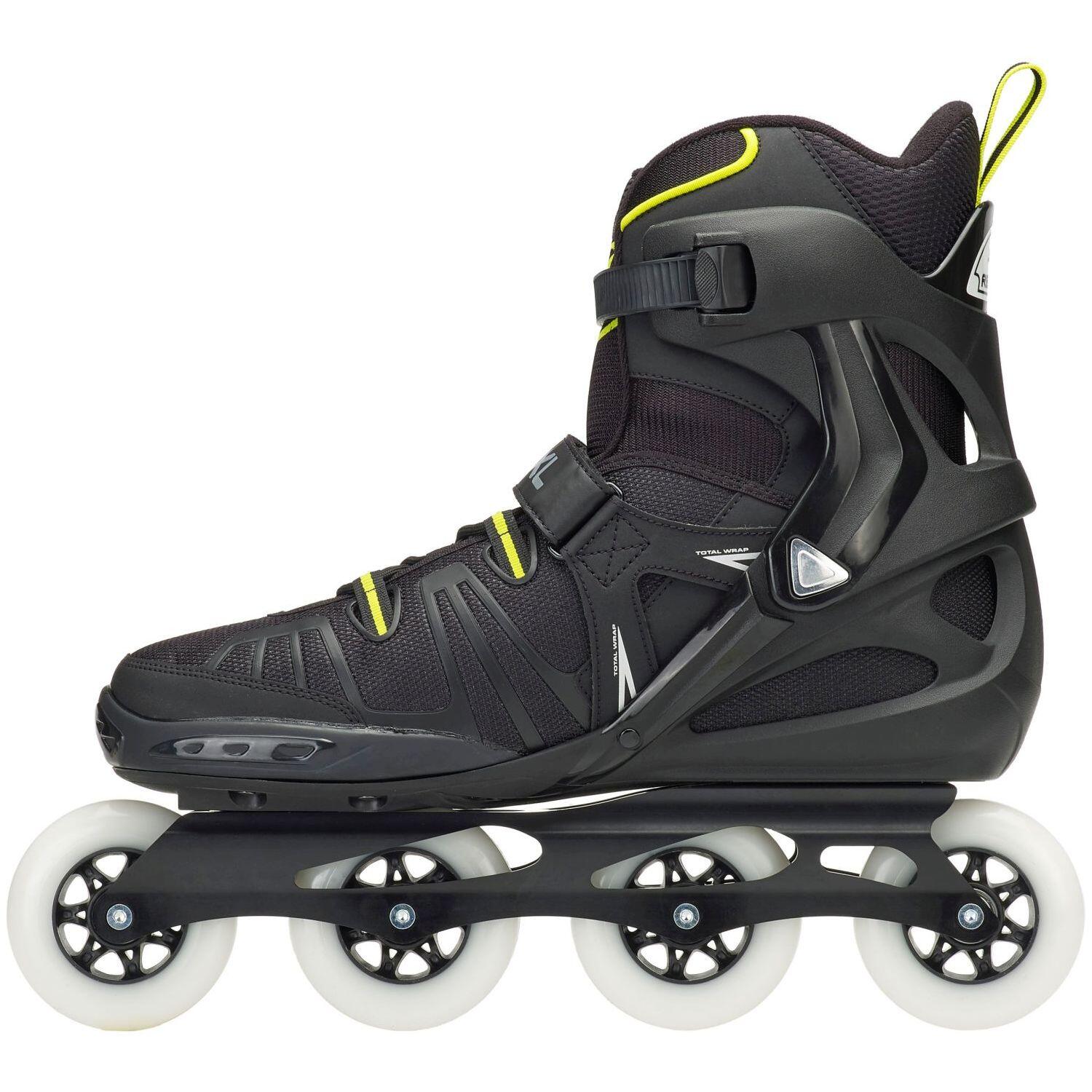 ROLLERBLADE Roller balade et fitness XL Noir Lime 4/7
