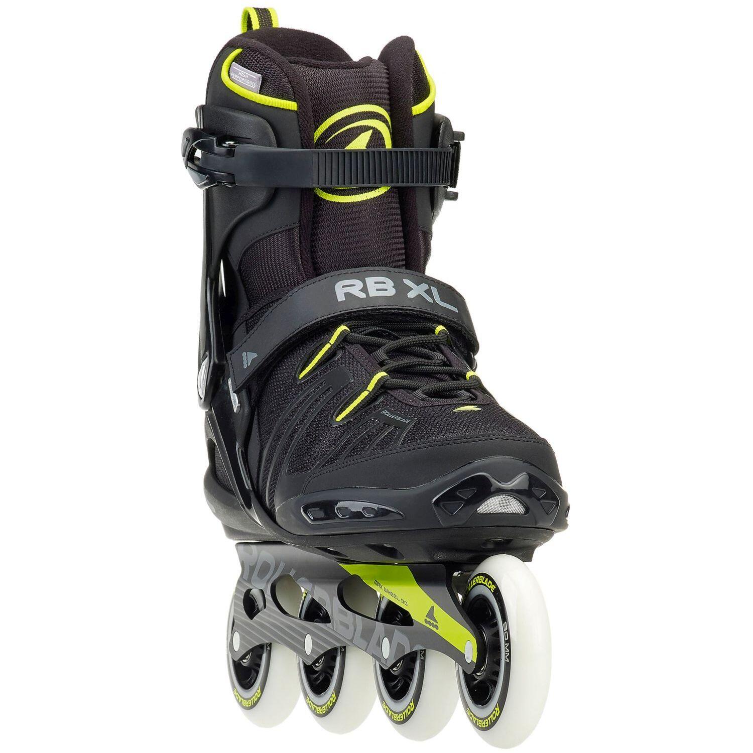 ROLLERBLADE Roller balade et fitness XL Noir Lime 5/7