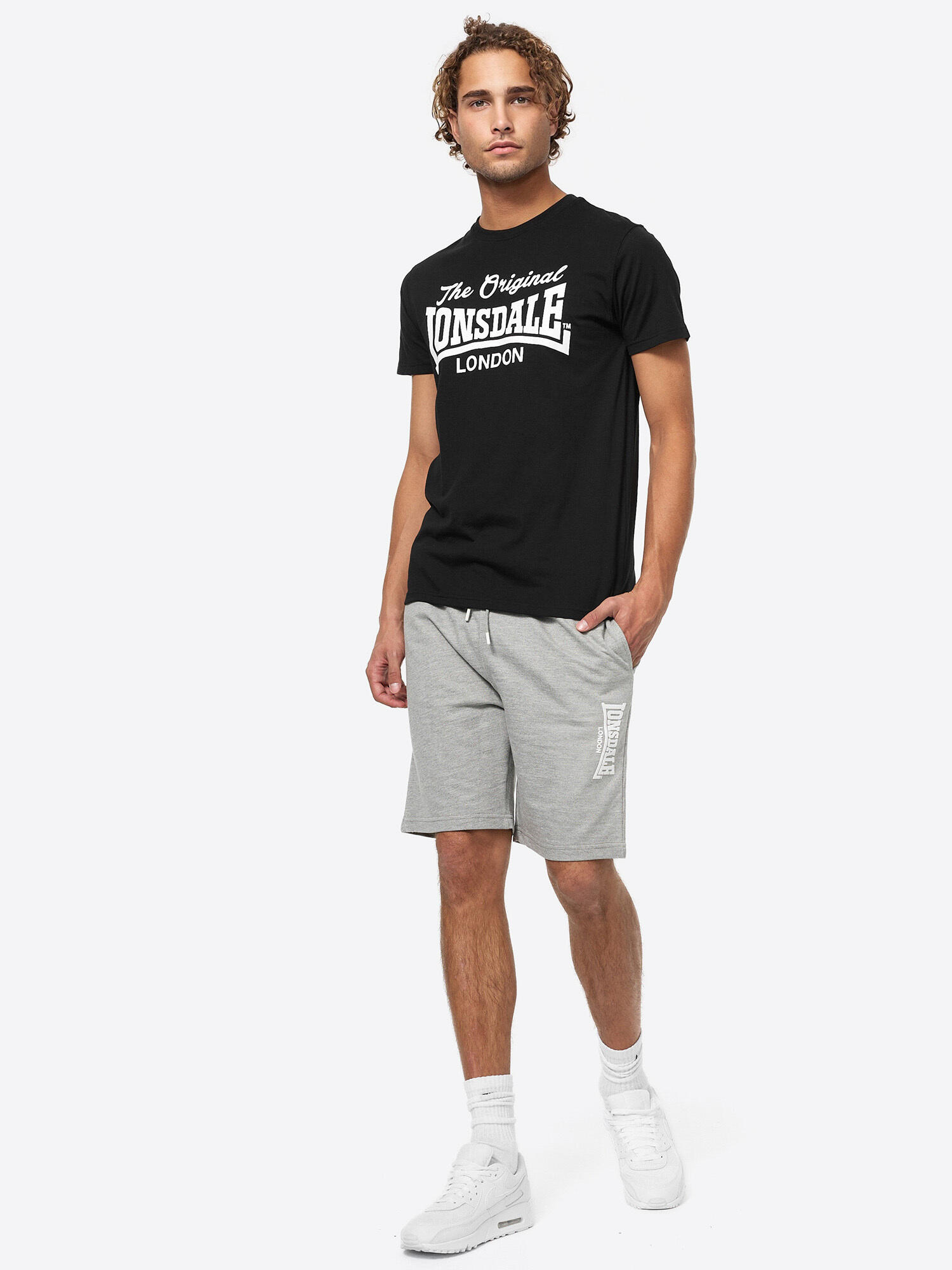 LONSDALE Herren Shorts normale Passform FRINGFORD 3/5