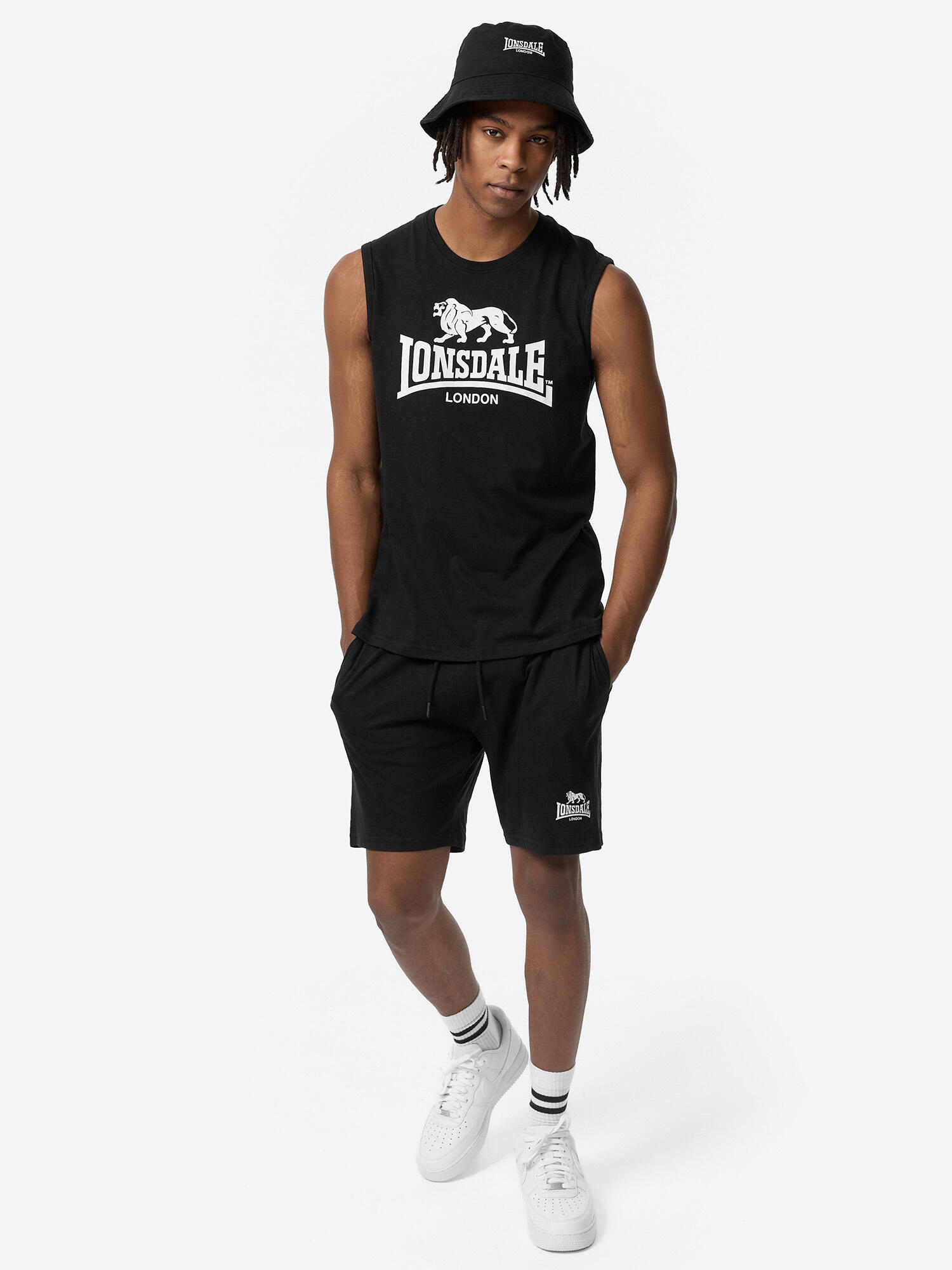 T-shirt en shortset Lonsdale Allanton 3/5