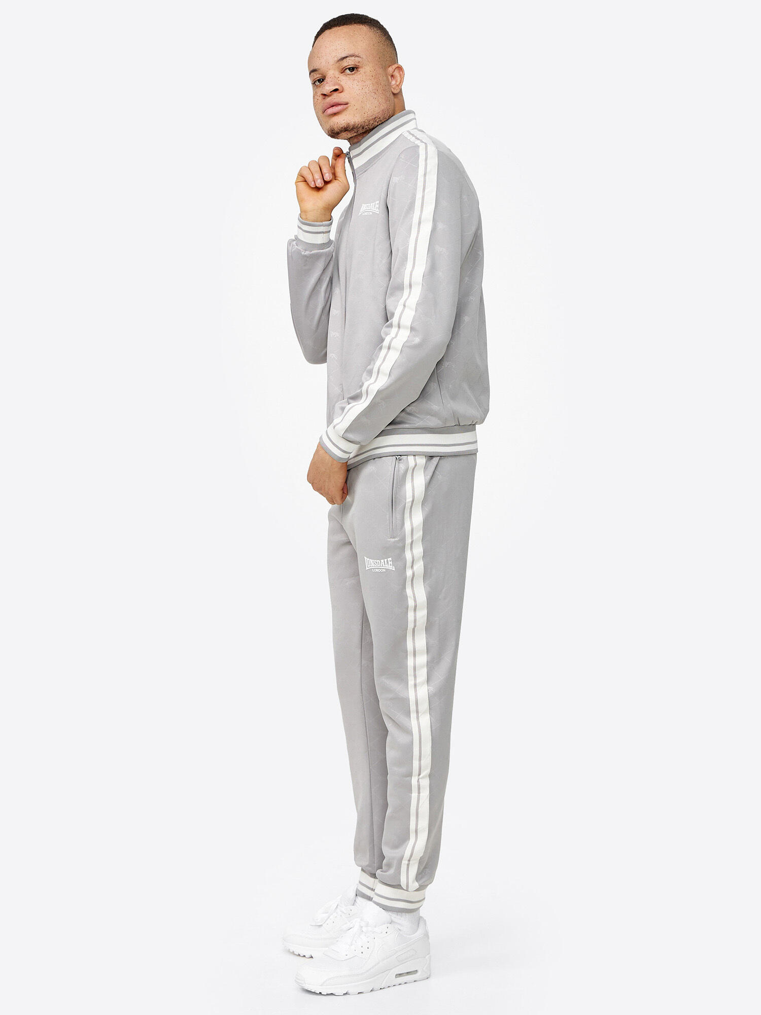 LONSDALE Heren trainingspak slim fit ASHWELL 3/6