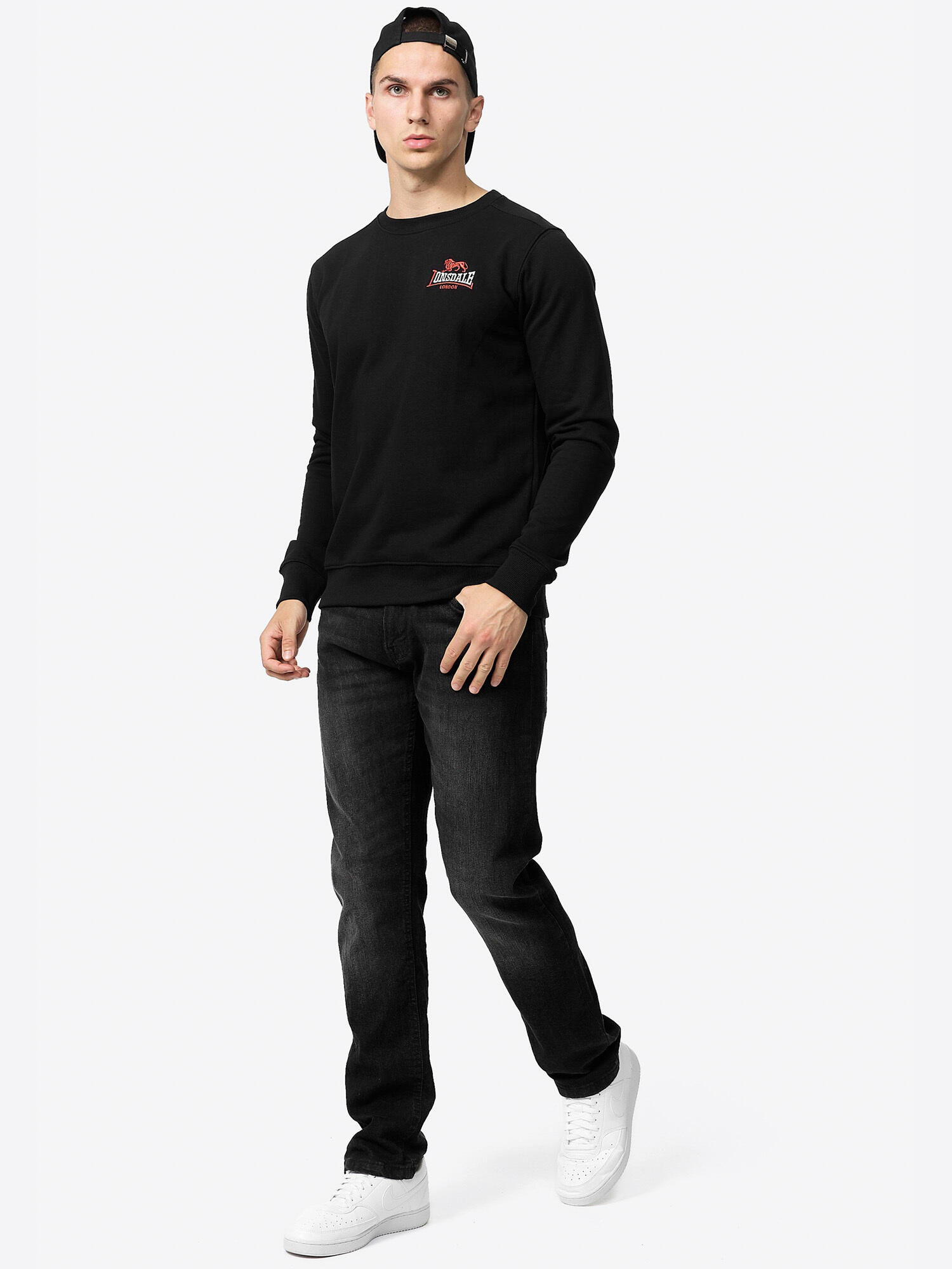 Lonsdale Lympstone Crewneck Sweatshirt 3/5