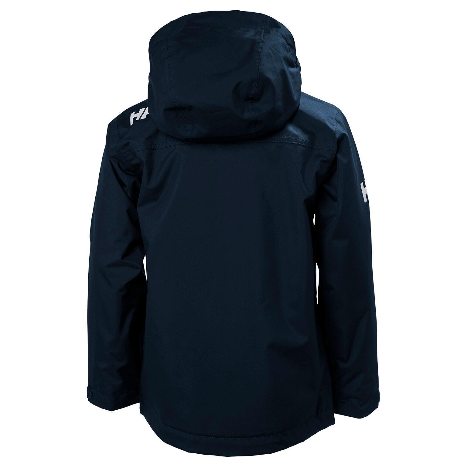 Wasserdichte Übergangsjacke für Mädchen Helly Hansen Crew 2/2