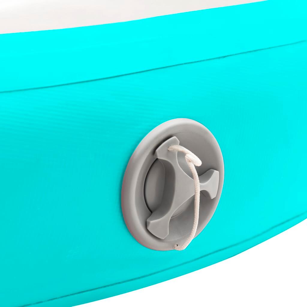 VidaXL Aufblasbare Gymnastikmatte 100x100x10 cm PVC mit Pumpe 7/7