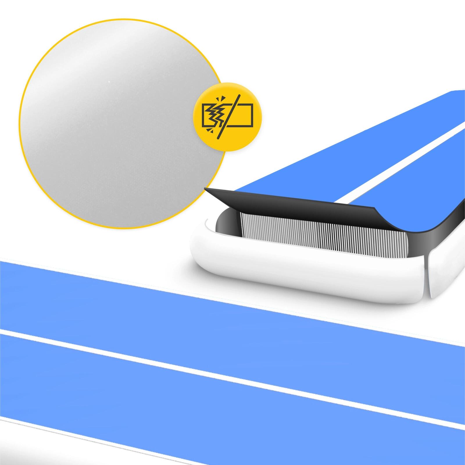 Ścieżka akrobatyczna gimnastyczna z pompką uniwersalna 4FIZJO AIR MAT PRO 10 m 5/7