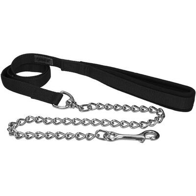Hundeleine mit Kette silver Eskadron