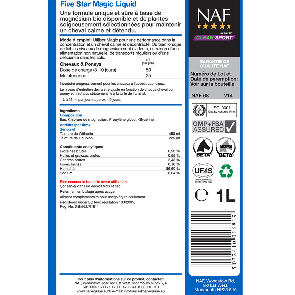 Liquide Magique NAF 6/6
