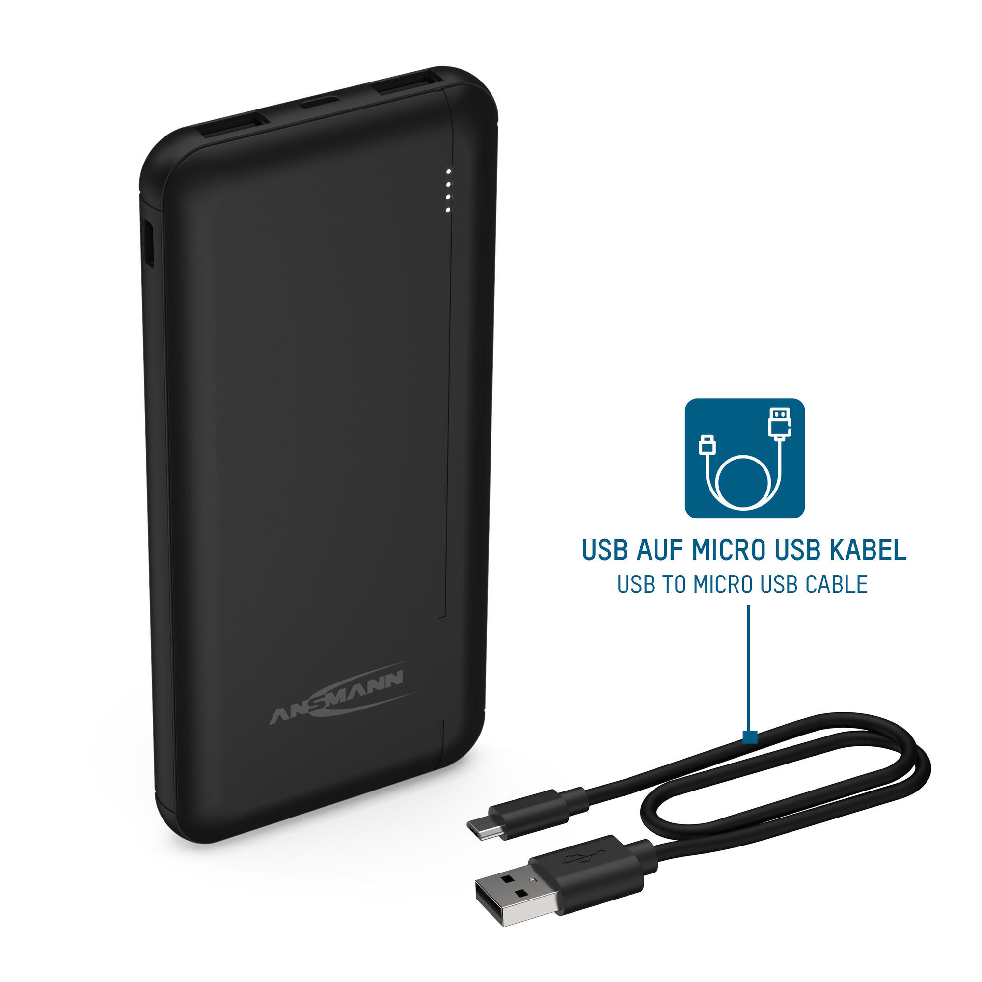 ANSMANN Powerbank 10000 mAh 4/7