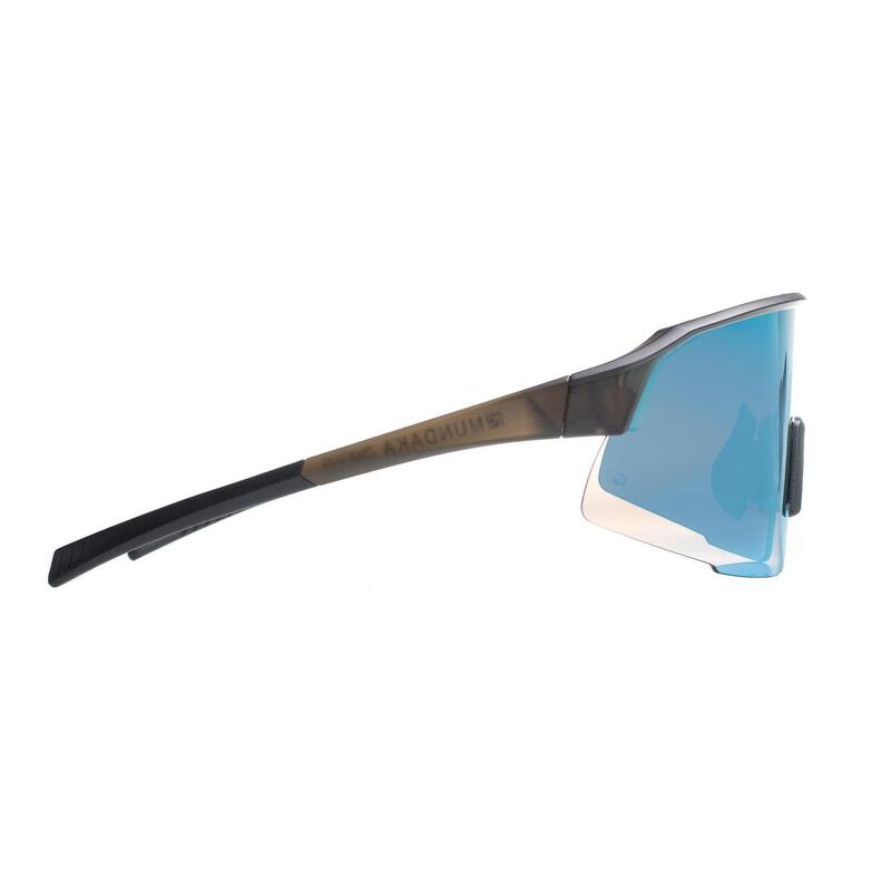 Lunettes de soleil de sport KJARR Gris mat, CX Bleu - cat.3 - MUNDAKA