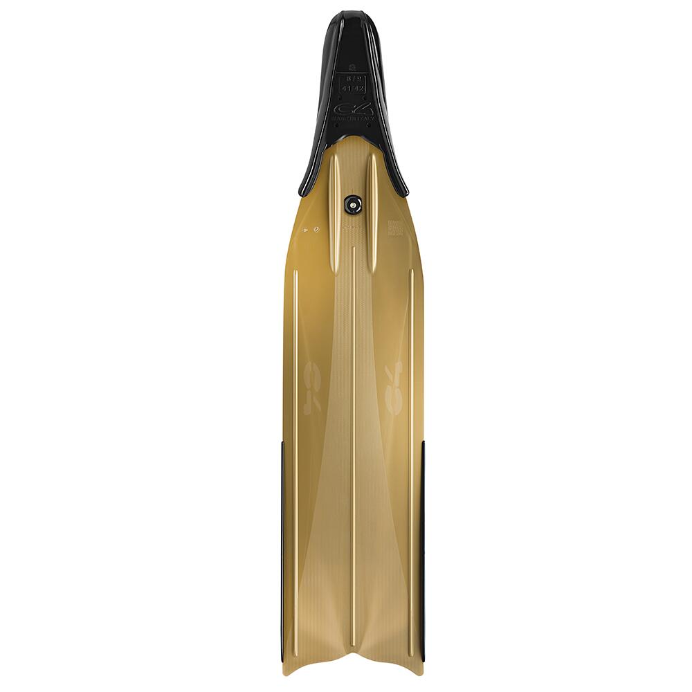 Palmes d'apnée voilure en plastique UMBERTO PELIZZARI AUREA soft 3/3