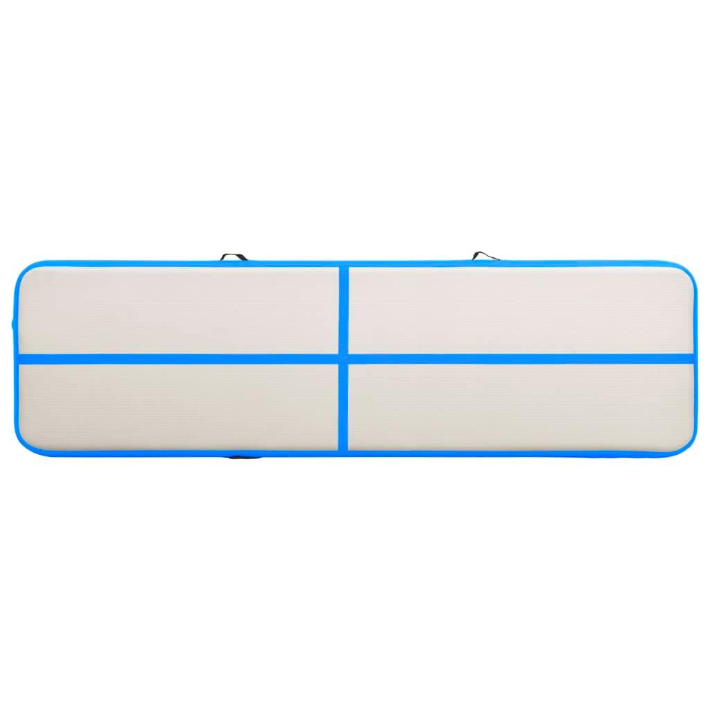 VidaXL Tapis de gymnastique gonflable 800×100×15 cm avec pompe 4/7