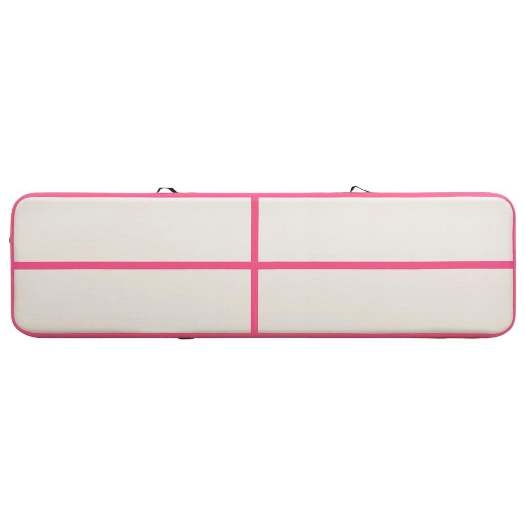 VidaXL Aufblasbare Gymnastikmatte 700x100x15 cm mit Pumpe 4/7
