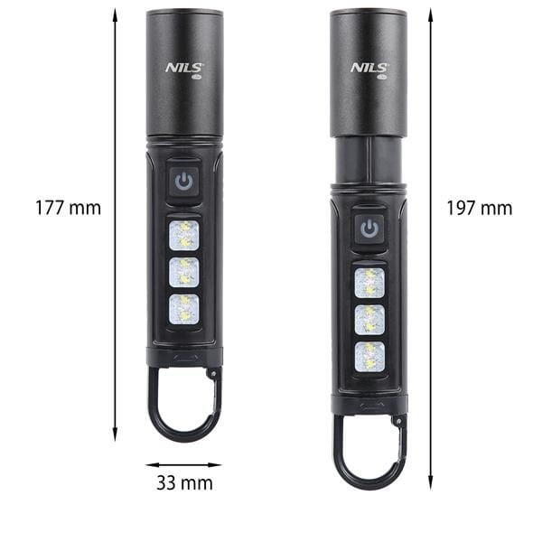 Multifunkční LED svítilna NILS Camp NC0003 800 lm