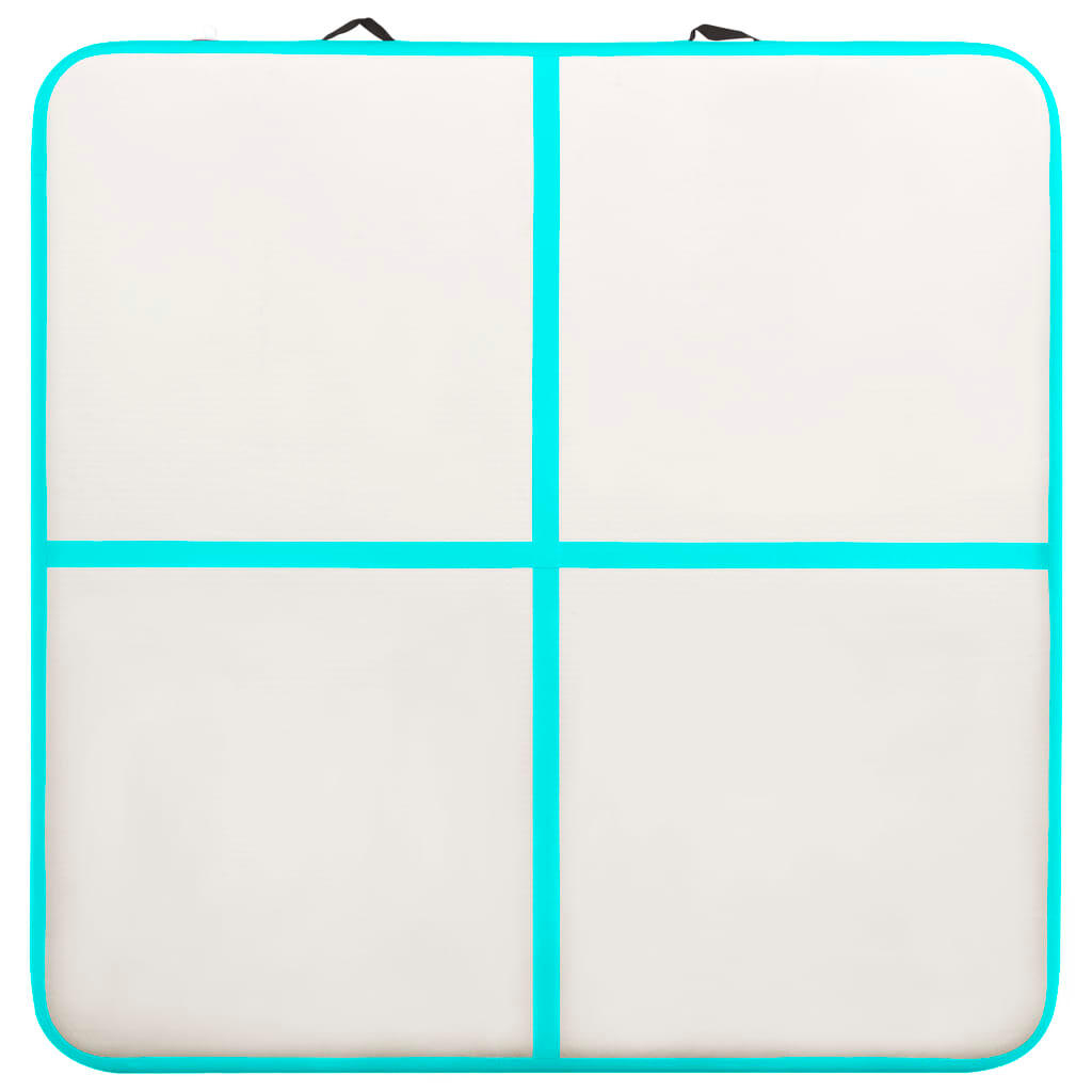 VidaXL Aufblasbare Gymnastikmatte 200 x 200 x 10 cm PVC 4/7
