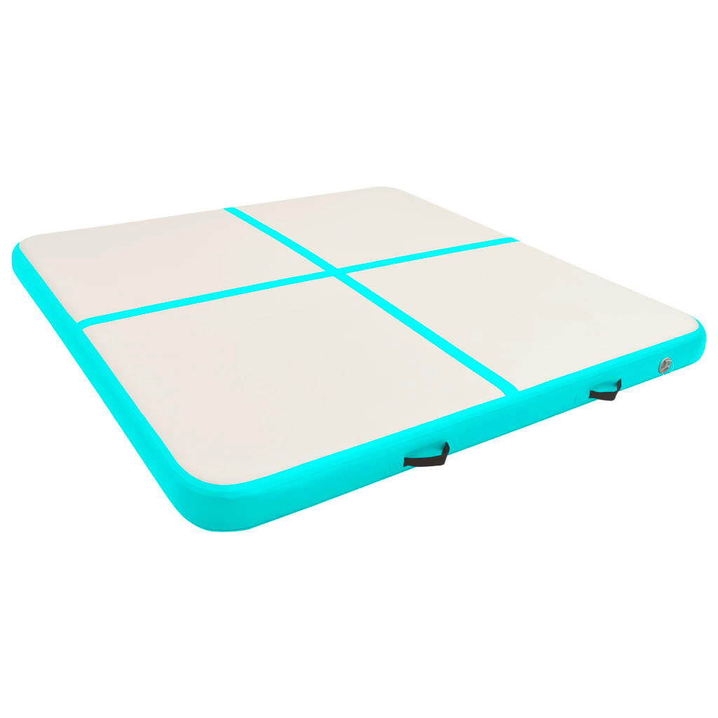 VidaXL Tapis de gymnastique gonflable 200 x 200 x 20 cm 2/7