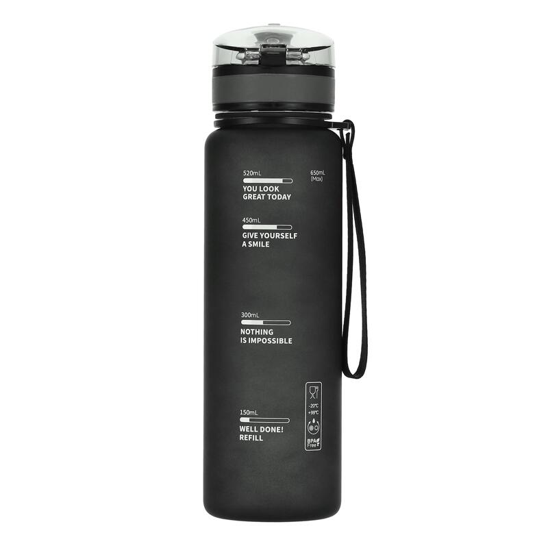 Sticlă sportivă pentru apă 4FIZJO 650 ml