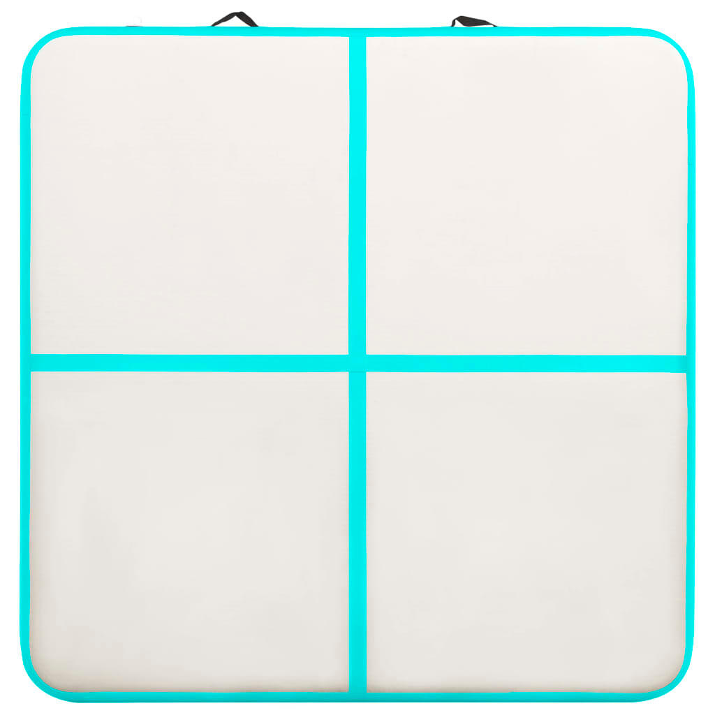 VidaXL Tapis de gymnastique gonflable 200 x 200 x 20 cm 4/7