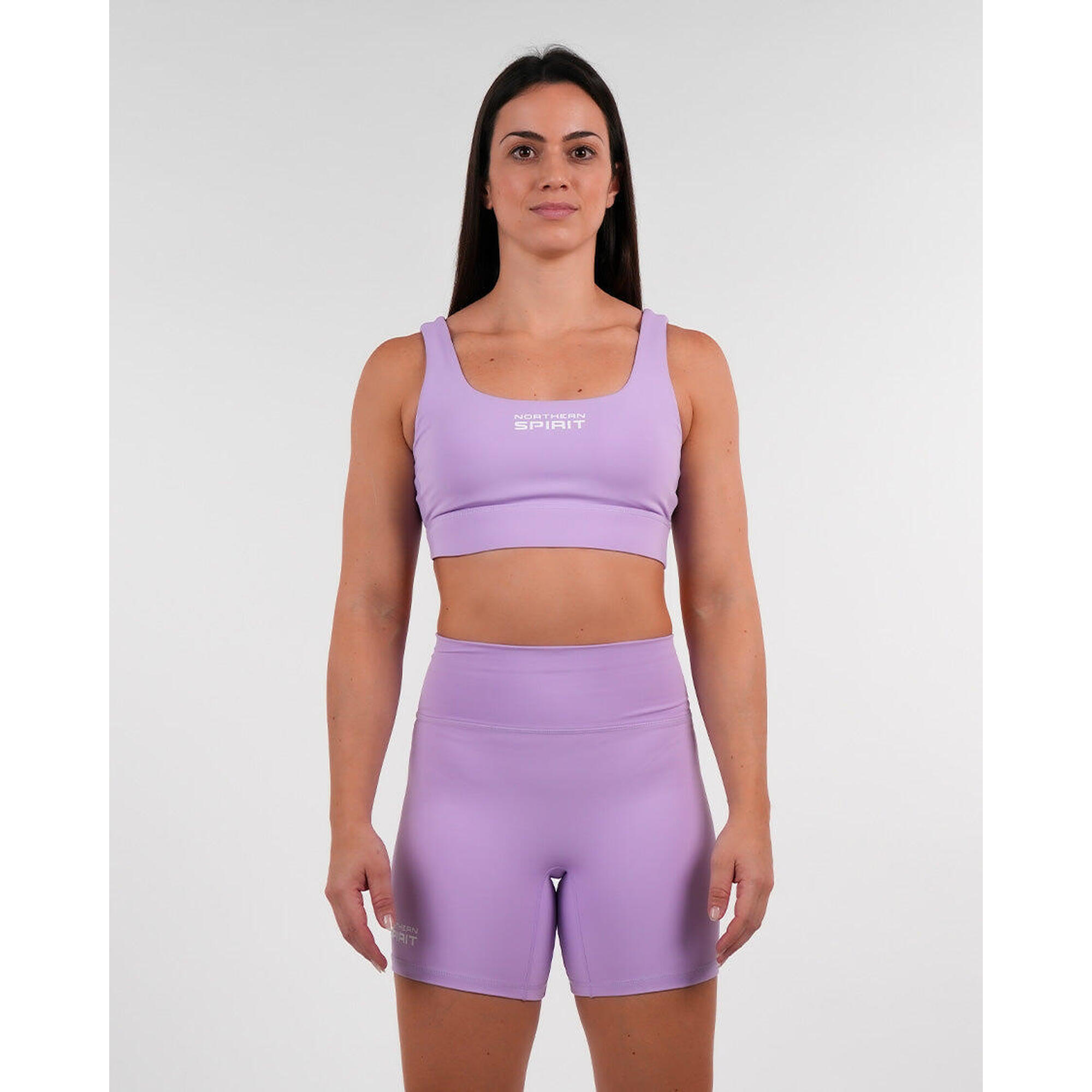 Northern Spirit - Ns Cruiser - Short Taille Haute Pour Femme 6" - Short - Mauve|rose - Decathlon