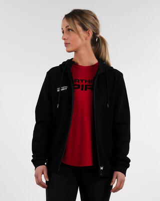 Erwachsene Jacke Technische, Kapuze - NS Cover, Schwarz