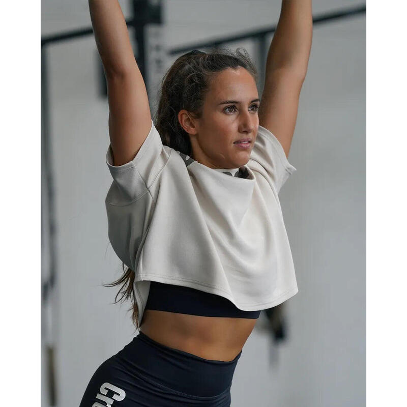 CrossFit® Baggy Top - haut court oversize pour femme