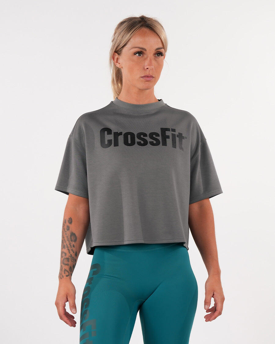 NORTHERN SPIRIT Camiseta Mujer Oversize Logo Bold Northern Spirit