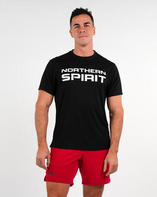 Herren T-Shirt leicht - NS Plain, schwarz