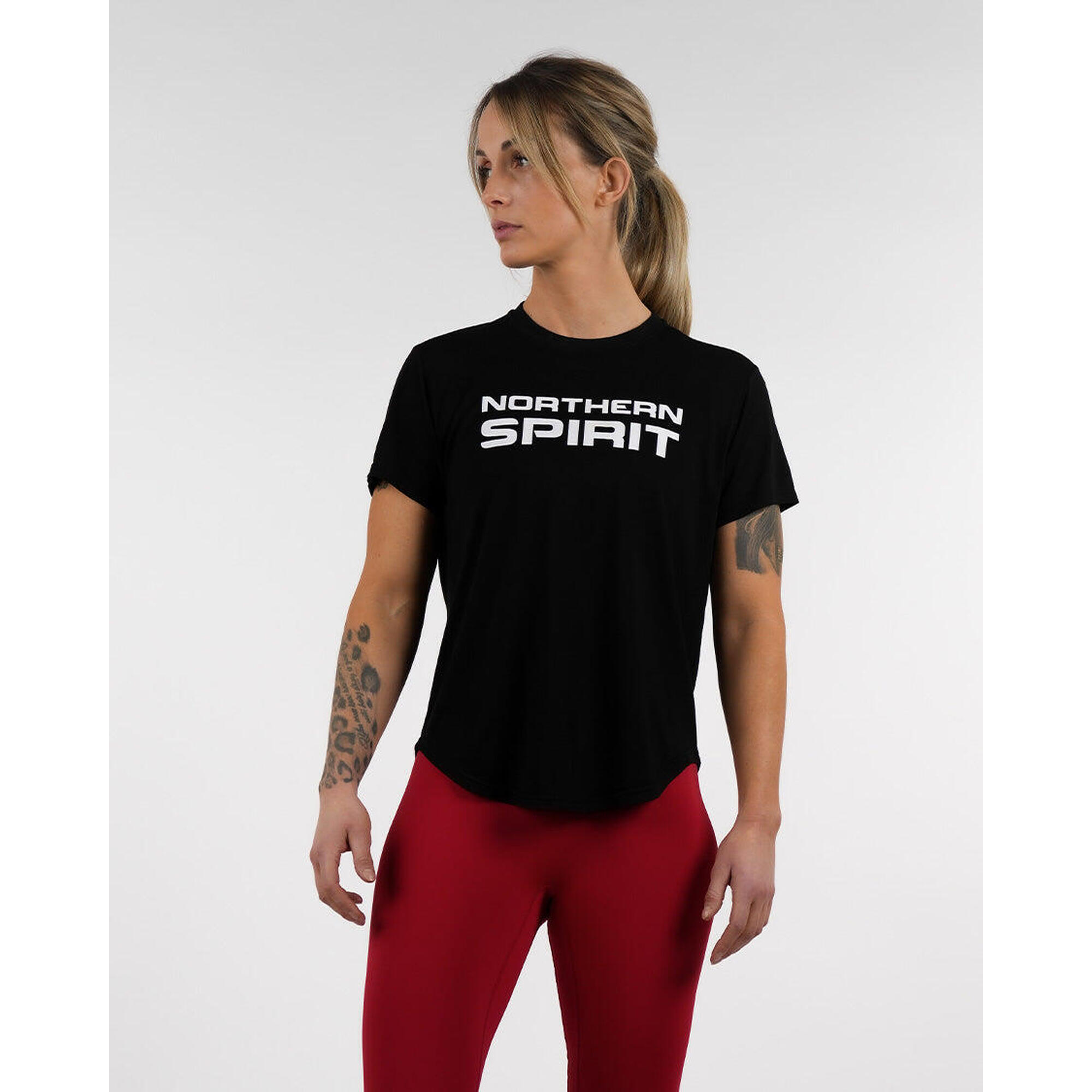 Northern Spirit - Ns Epaulet - T-shirt Coupe Classique Pour Homme - T-shirt Manches Courtes - Noir - Decathlon