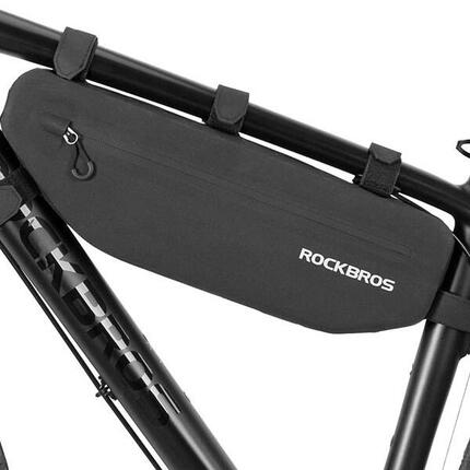 Sacoche de vélo Rockbros AS-043 avec Velcro 3L - noir